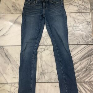 PAIGE Women’s Skinny Jeans in Medium Blue Wash